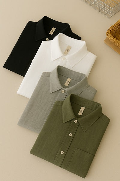 Men's Premium Line Linen Shirts (Pack Of 4)