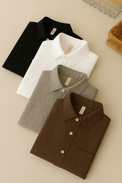 Men's Premium Line Linen Shirts (Pack Of 4)